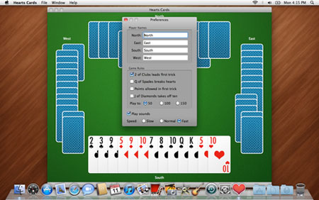 Hearts card game download For Mac
