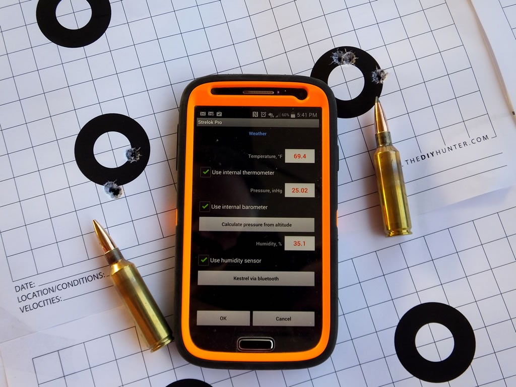 Strelok Ballistic calculator for Android