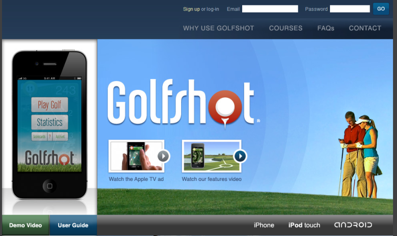 Golfshot golf gps app android