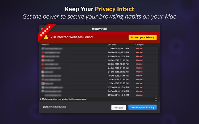 Privacy Protector for Mac
