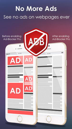 Block Ads & Save Data Usage for iPhone