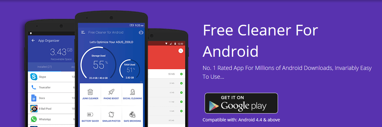 memory clean app android