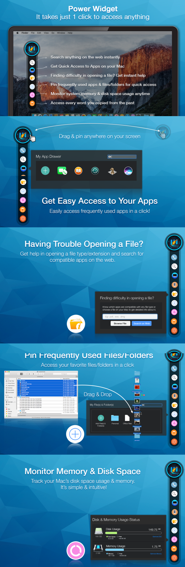 Power Widgets App For Mac To Reduce Memory Usage