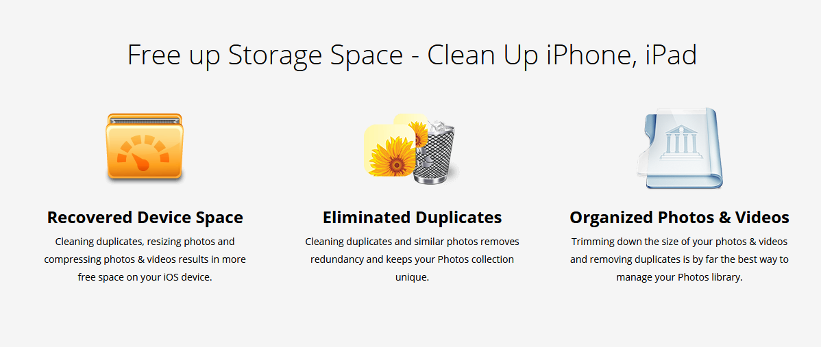Free up storage space on iphone
