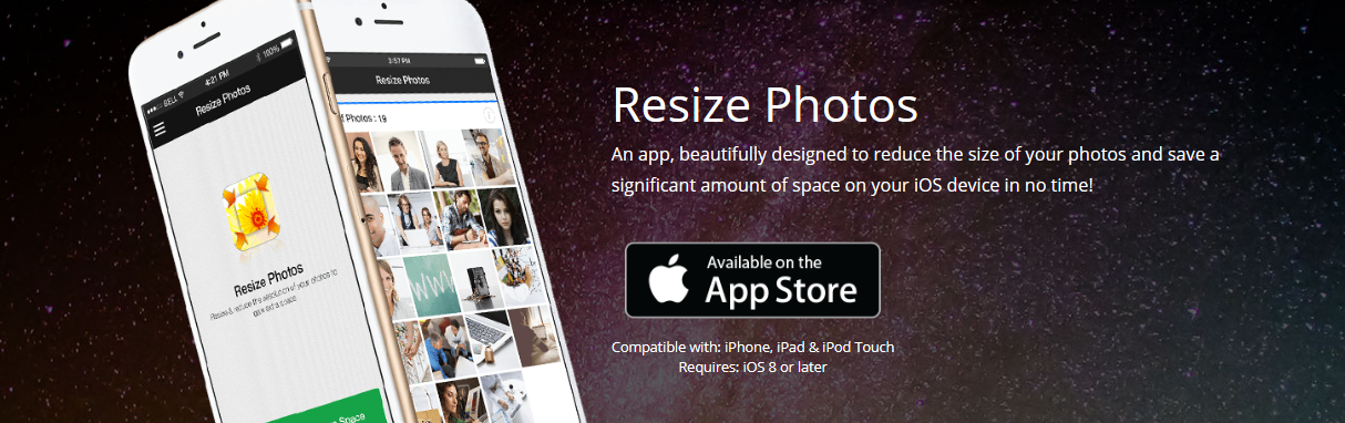 Resize Photos For iPhone | Reduce photo size iphone